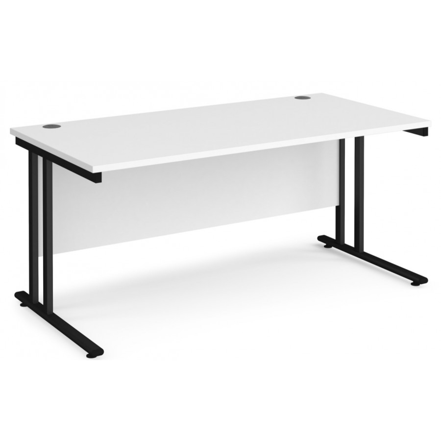 Maestro 800mm Deep Straight Office Desk